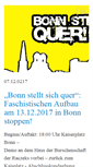 Mobile Screenshot of bonn-stellt-sich-quer.de